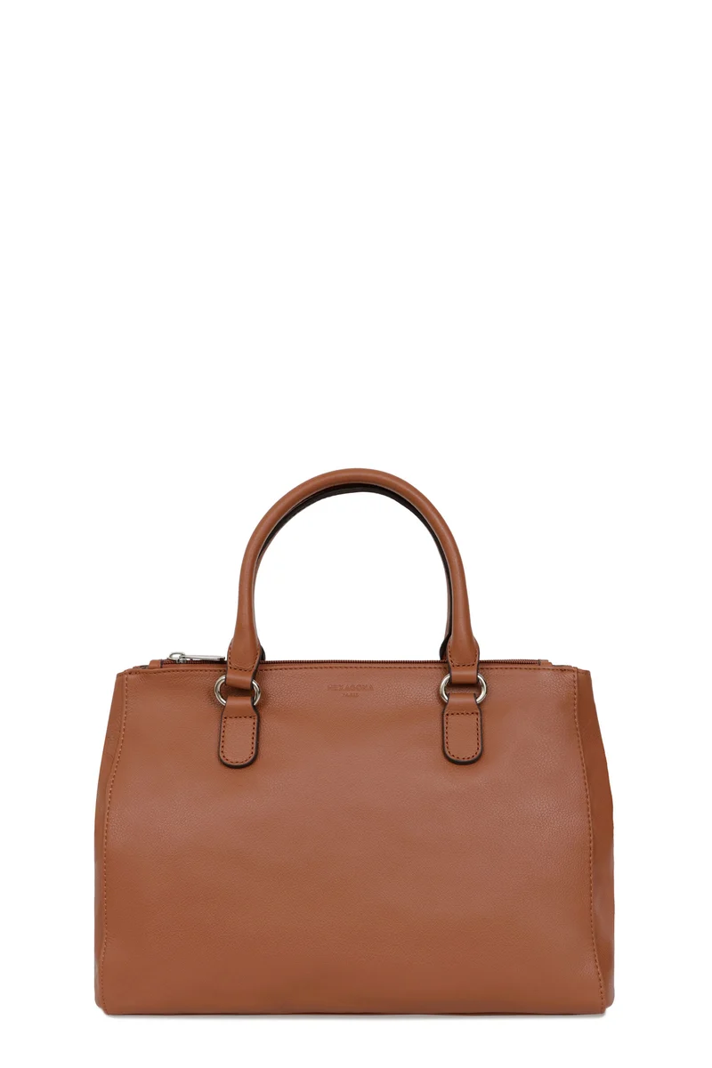 Sac porté main 2 poignées - A4 - Cuir