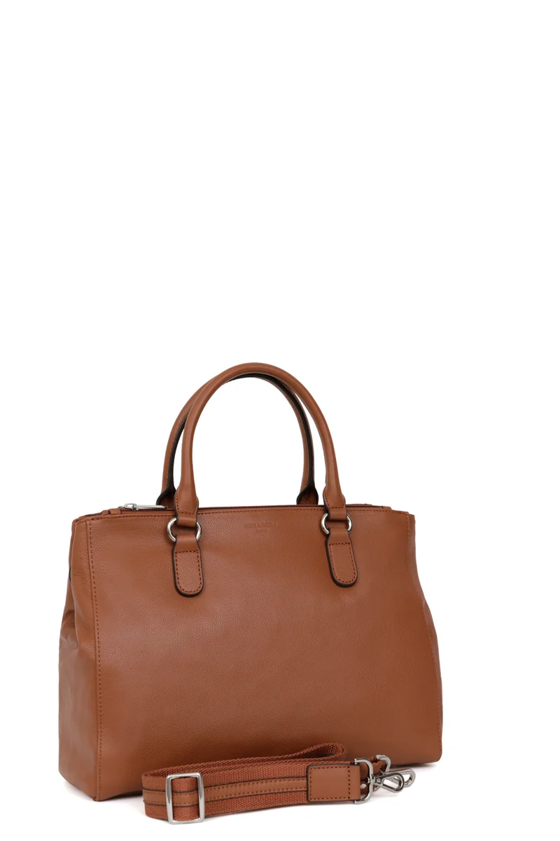 Sac porté main 2 poignées - A4 - Cuir