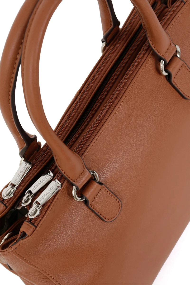 Sac porté main 2 poignées - A4 - Cuir