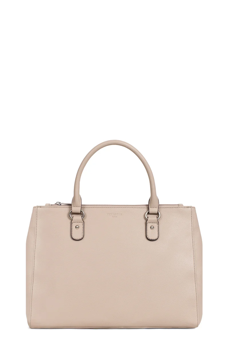 Sac porté main 2 poignées - A4 - Cuir