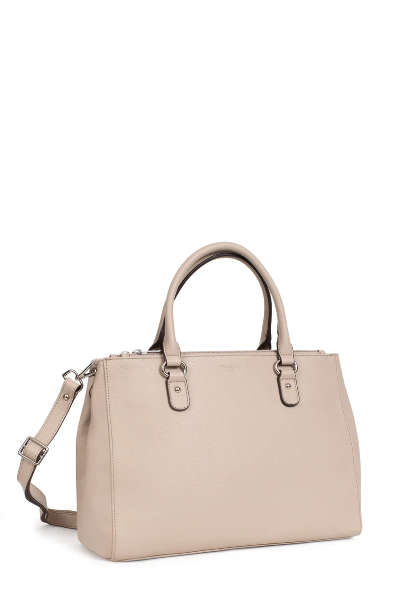 Sac porté main 2 poignées - A4 - Cuir