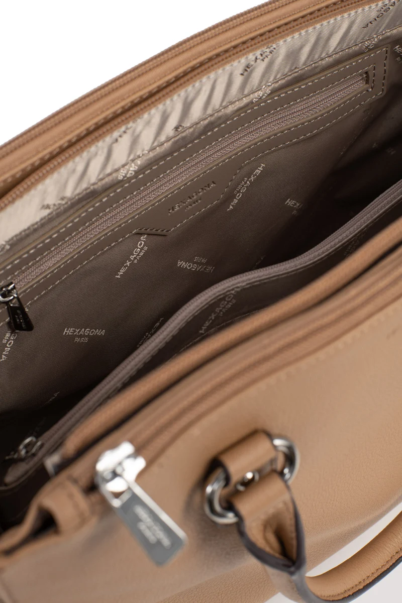 Sac porté main 2 poignées - A4 - Cuir