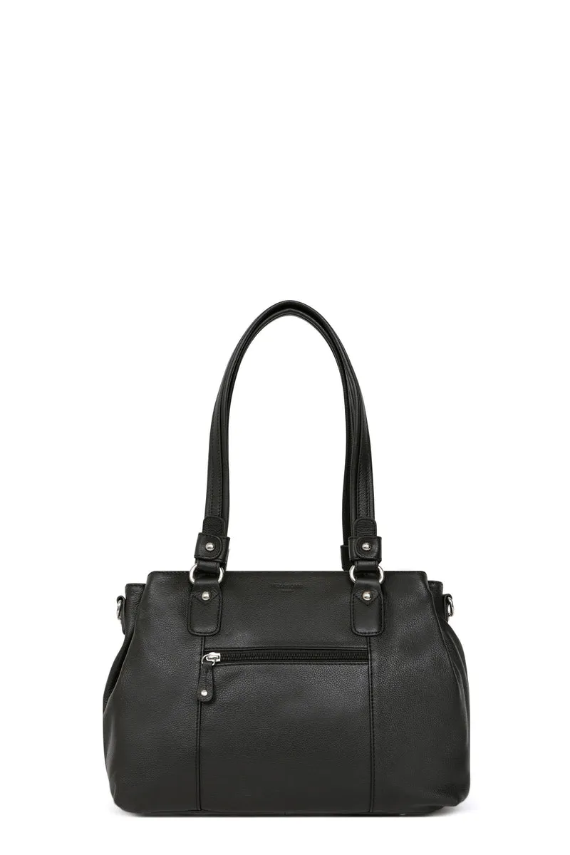 Sac porté épaule 2 anses - Cuir