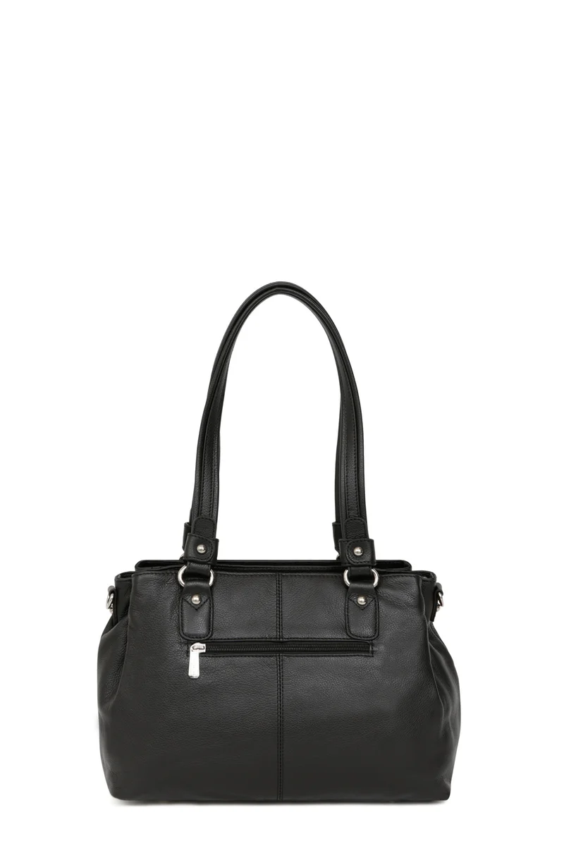 Sac porté épaule 2 anses - Cuir