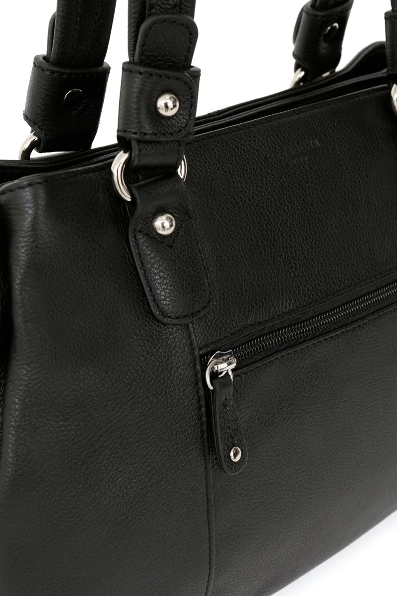 Sac porté épaule 2 anses - Cuir