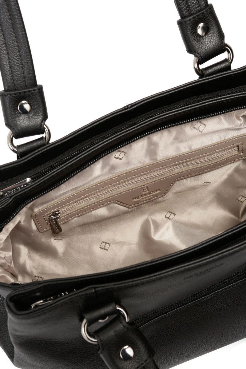 Sac porté épaule 2 anses - Cuir