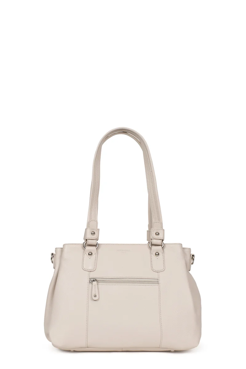 Sac porté épaule 2 anses - Cuir