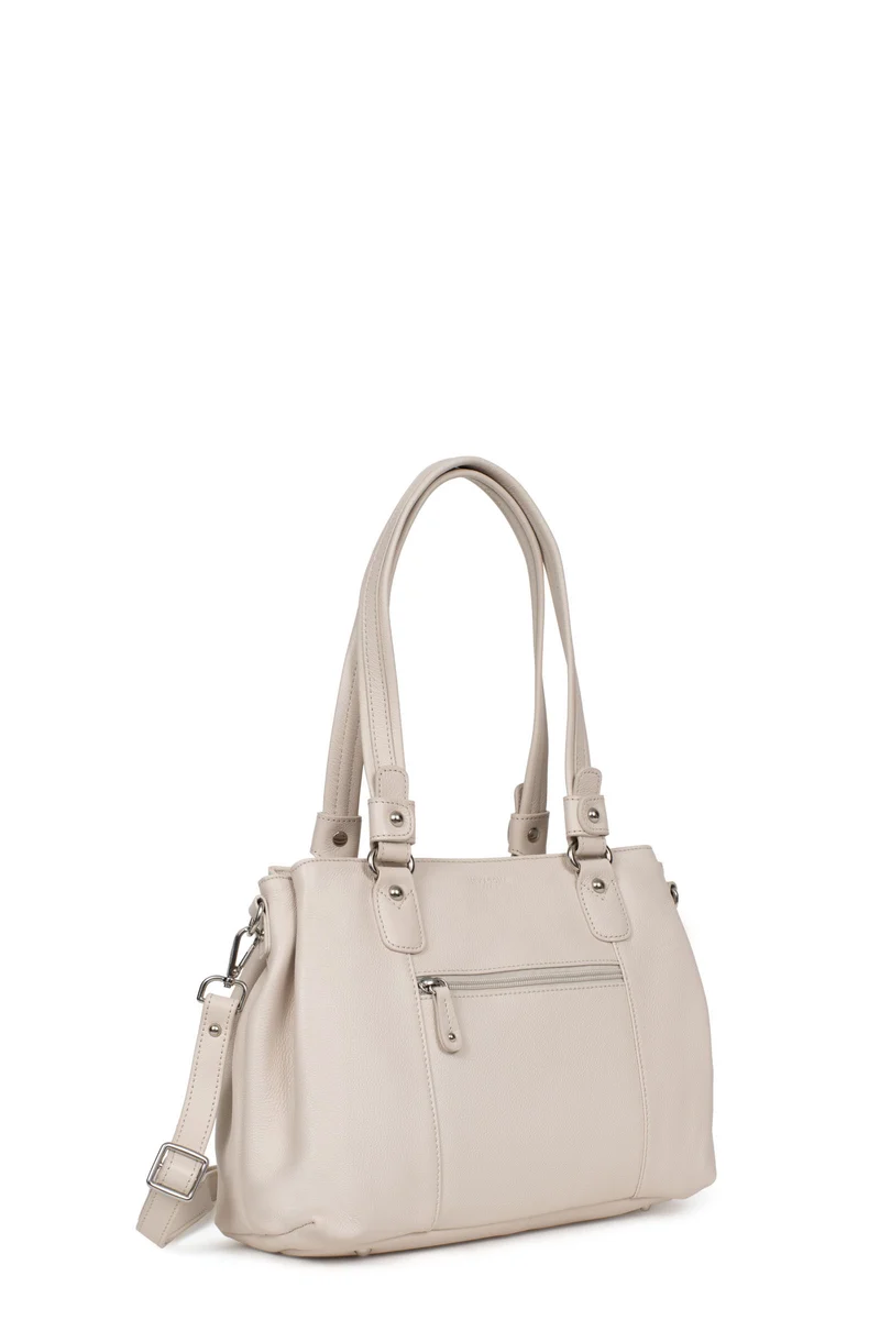 Sac porté épaule 2 anses - Cuir