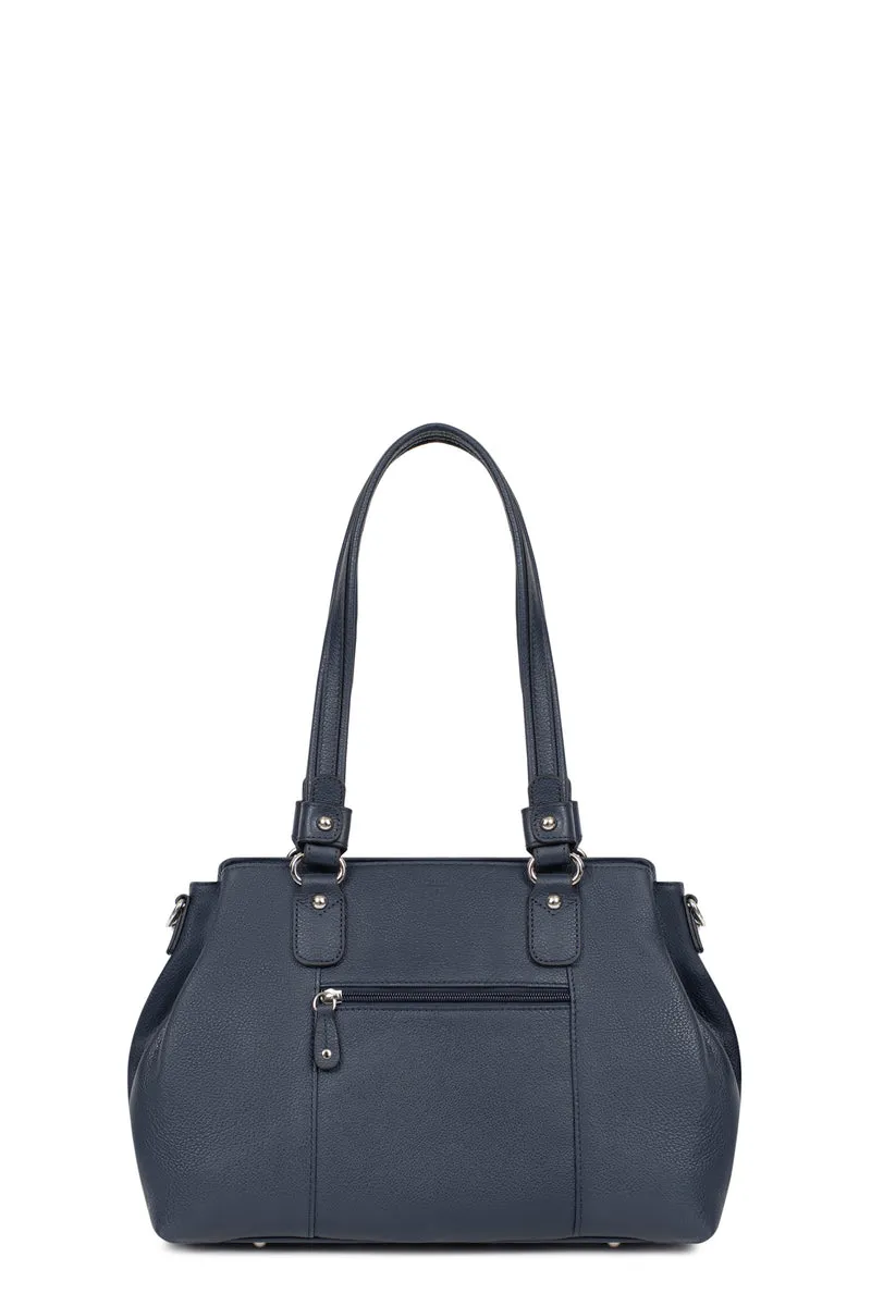 Sac porté épaule 2 anses - Cuir