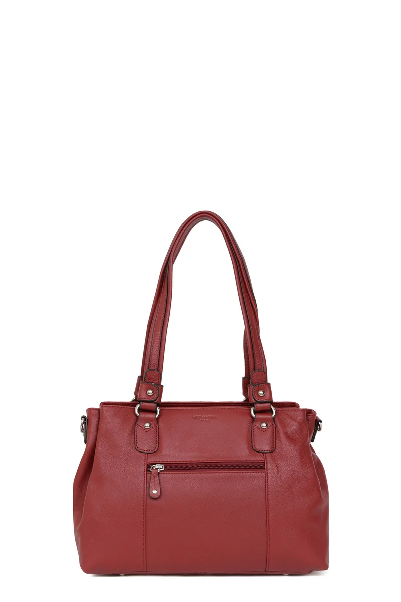 Sac porté épaule 2 anses - Cuir