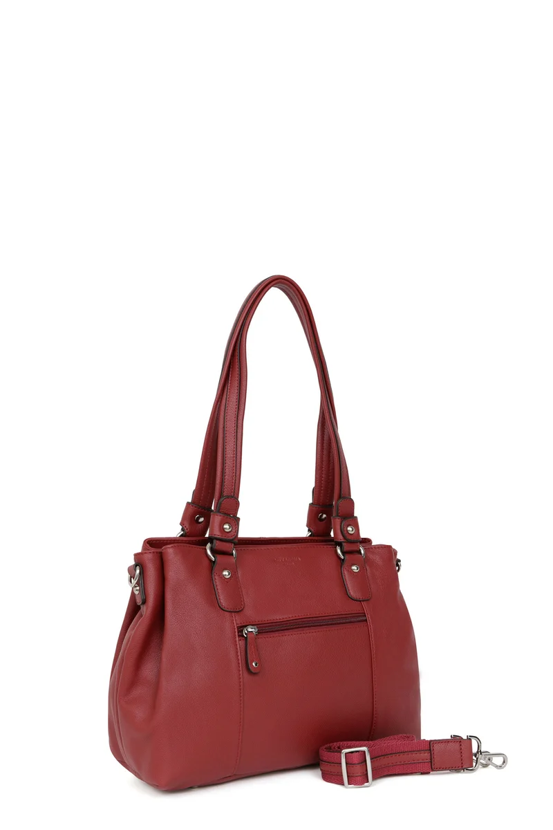 Sac porté épaule 2 anses - Cuir