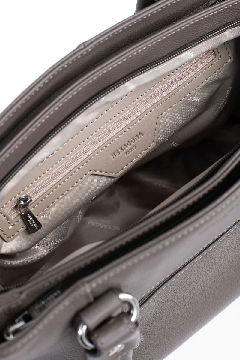 Sac porté épaule 2 anses - Cuir