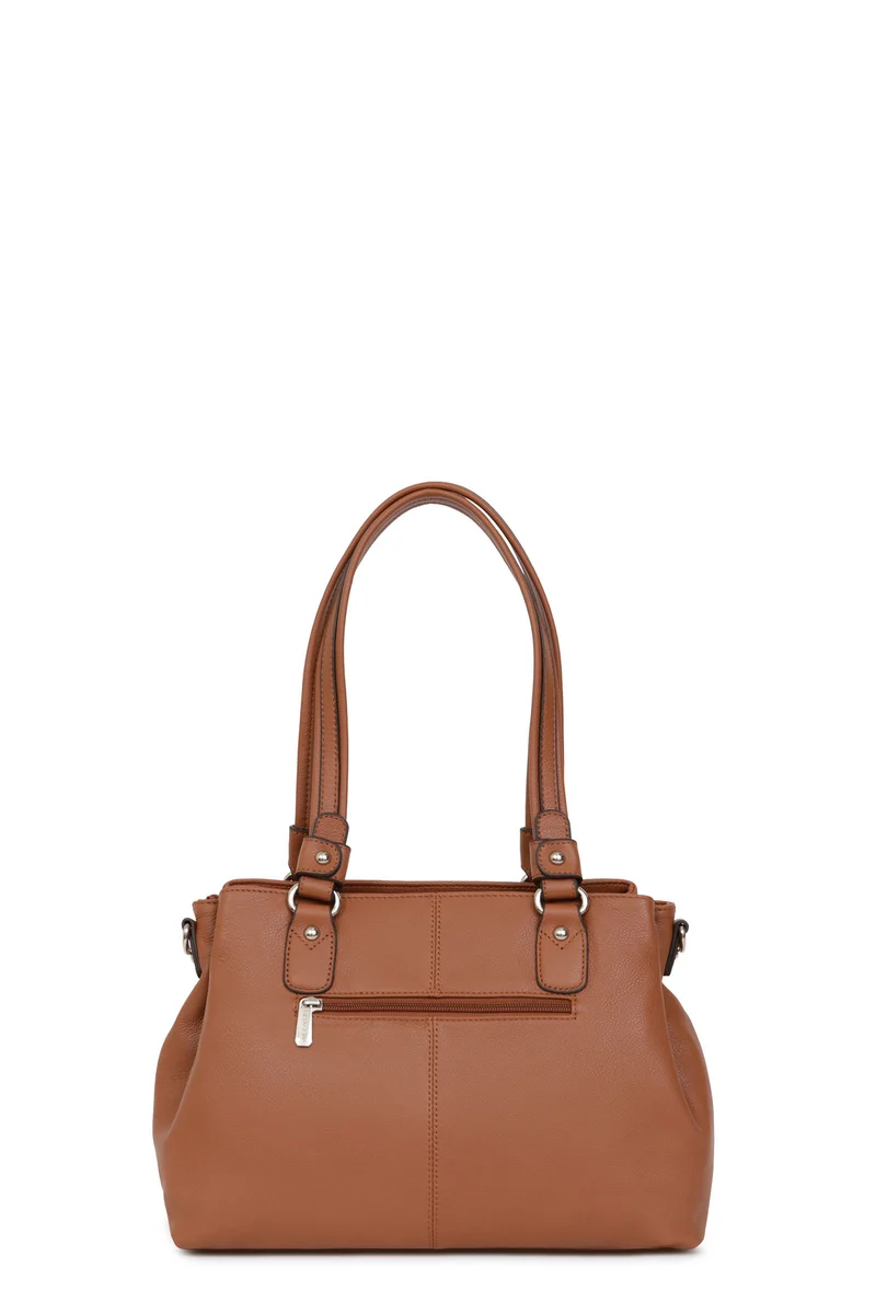 Sac porté épaule 2 anses - Cuir