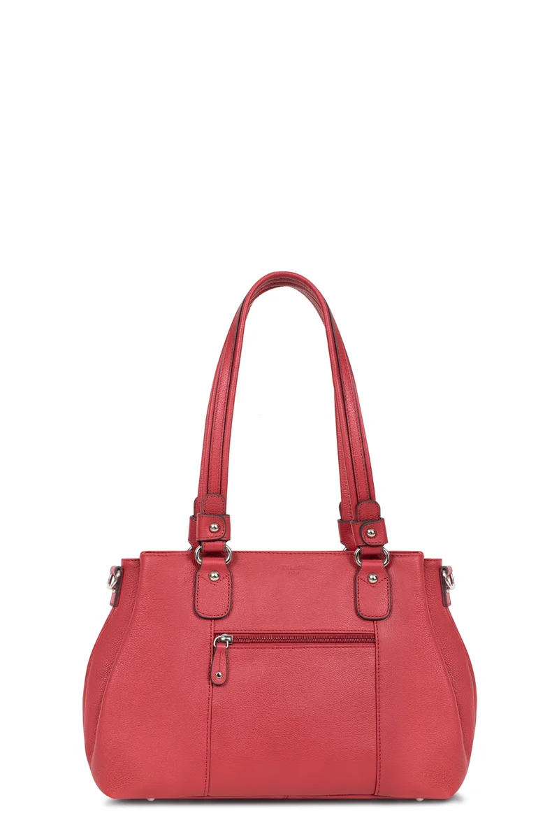 Sac porté épaule 2 anses - Cuir