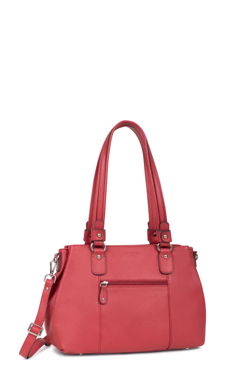 Sac porté épaule 2 anses - Cuir
