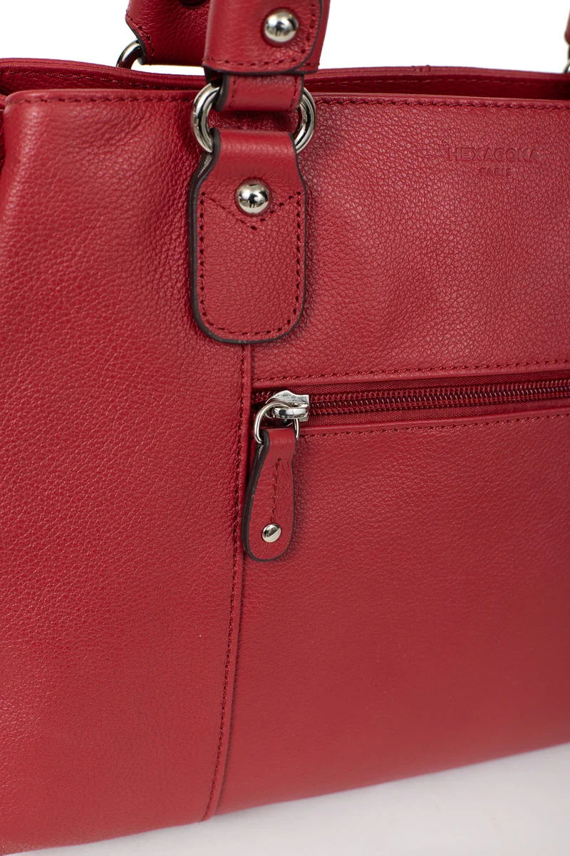 Sac porté épaule 2 anses - Cuir