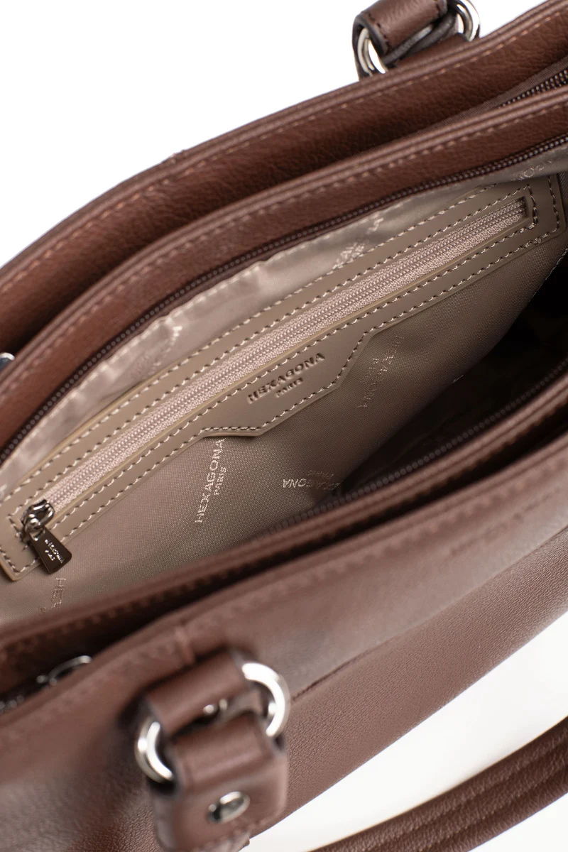 Sac porté épaule 2 anses - Cuir