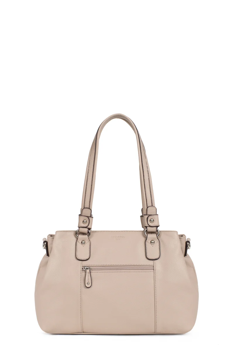 Sac porté épaule 2 anses - Cuir
