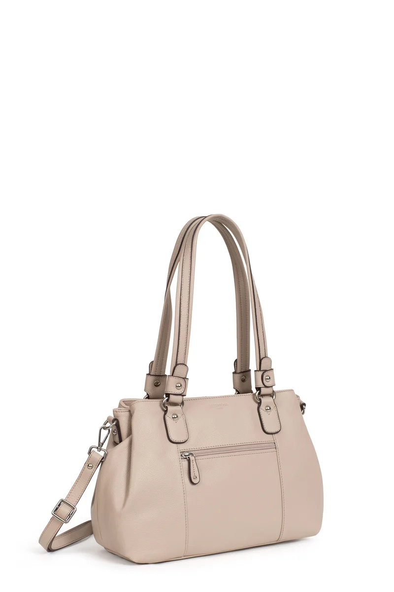Sac porté épaule 2 anses - Cuir