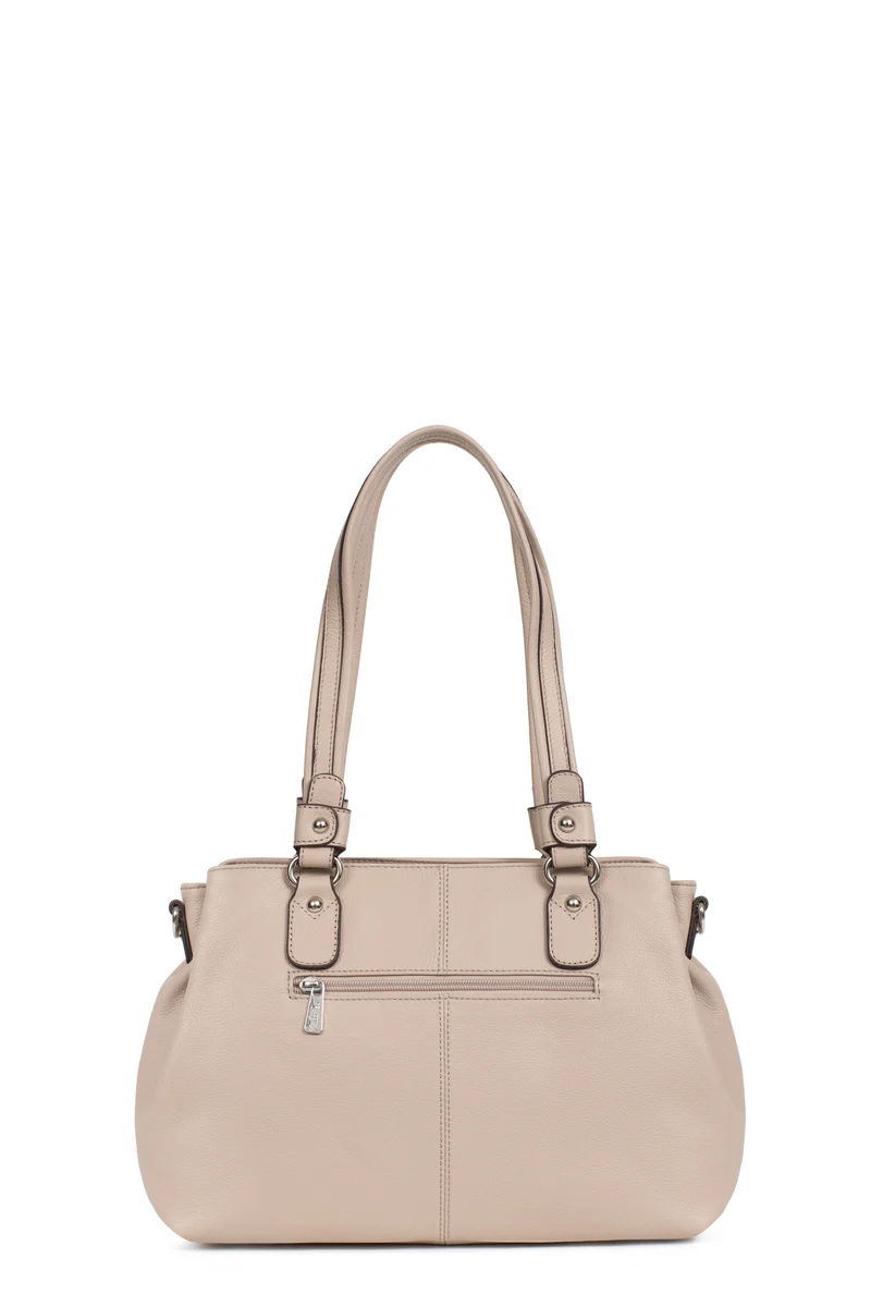 Sac porté épaule 2 anses - Cuir