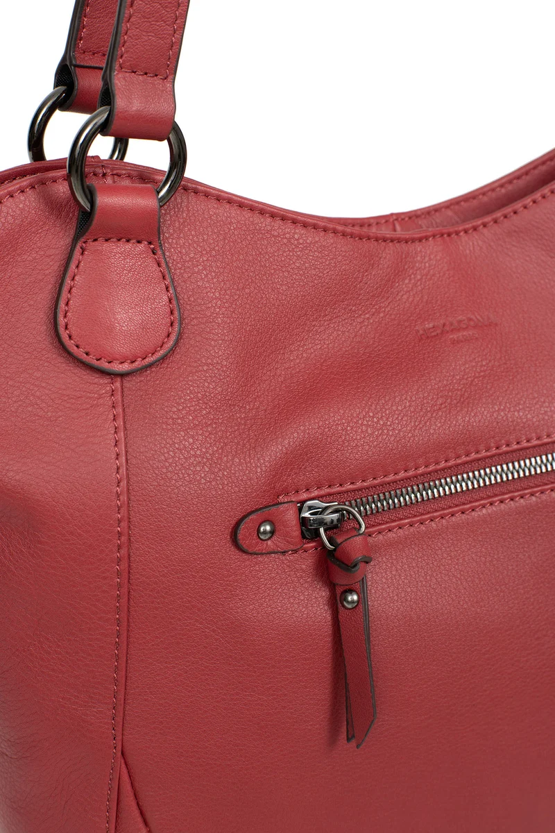 Sac porté épaule 2 anses - A4 - Cuir