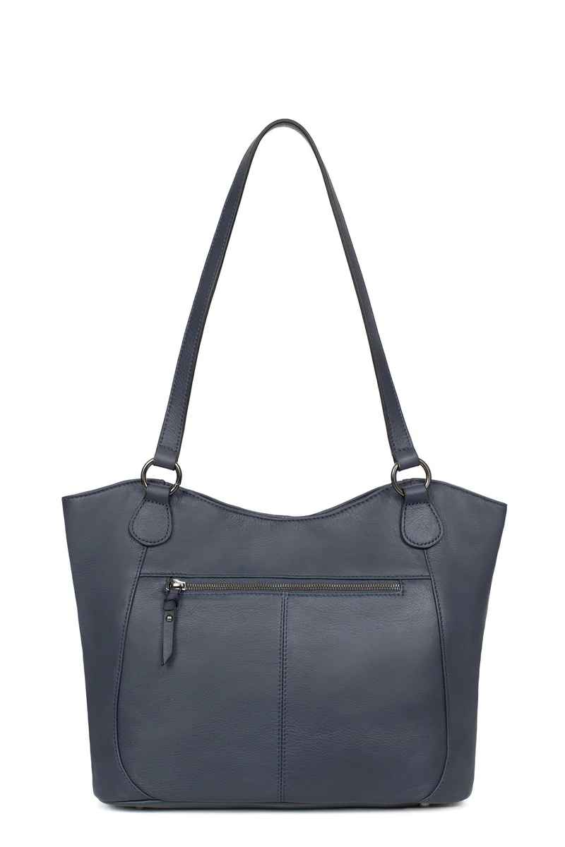 Sac porté épaule 2 anses - A4 - Cuir