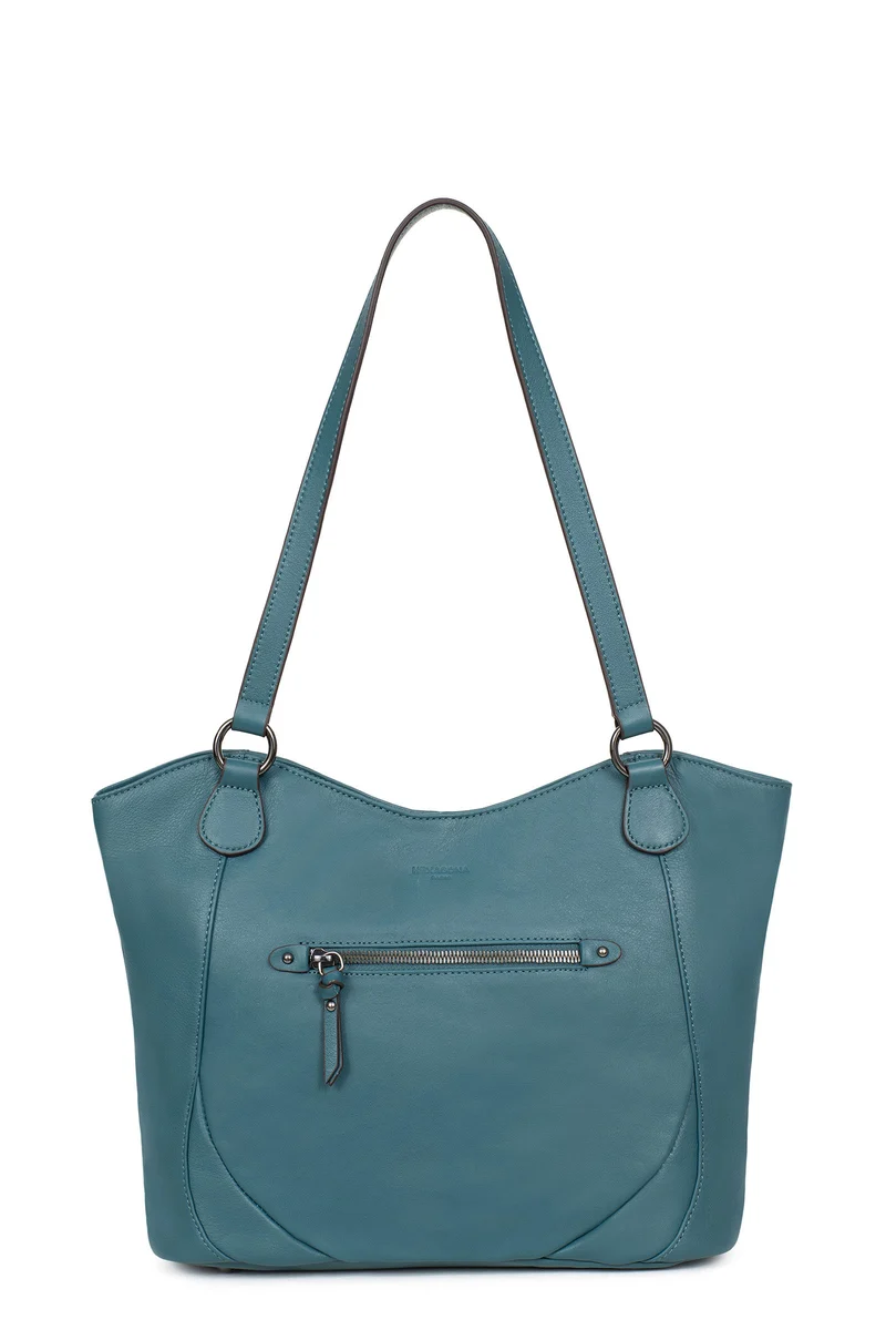 Sac porté épaule 2 anses - A4 - Cuir