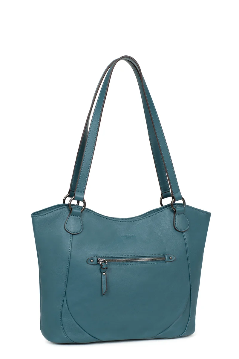 Sac porté épaule 2 anses - A4 - Cuir