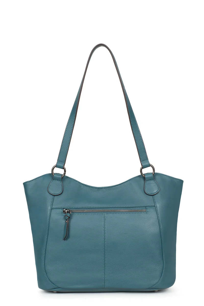 Sac porté épaule 2 anses - A4 - Cuir