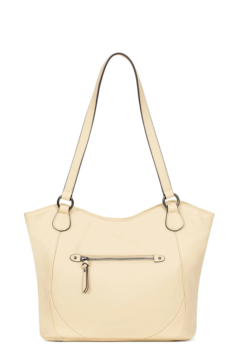 Sac porté épaule 2 anses - A4 - Cuir