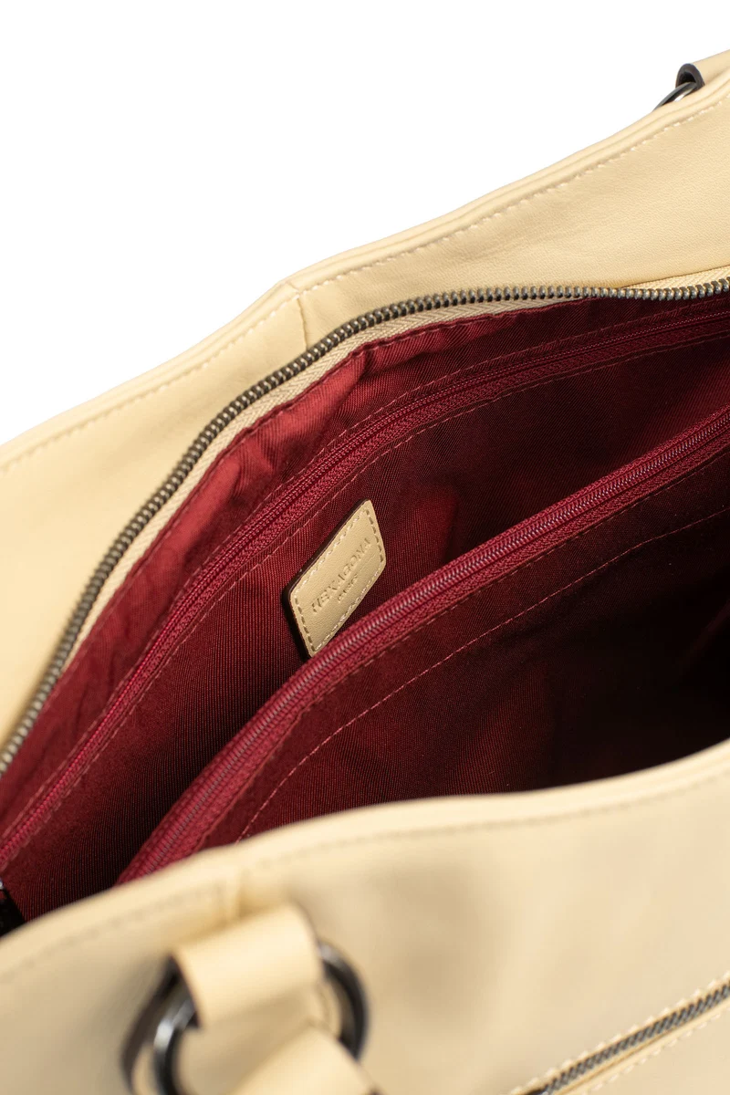 Sac porté épaule 2 anses - A4 - Cuir