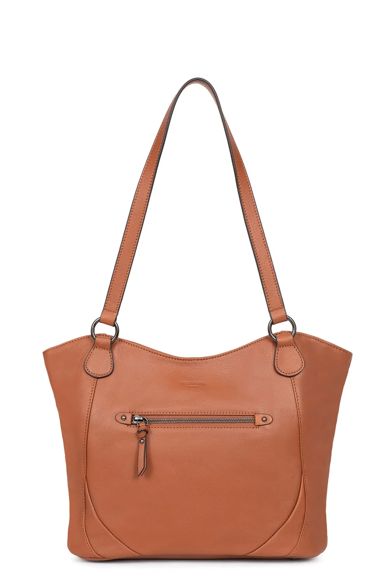 Sac porté épaule 2 anses - A4 - Cuir