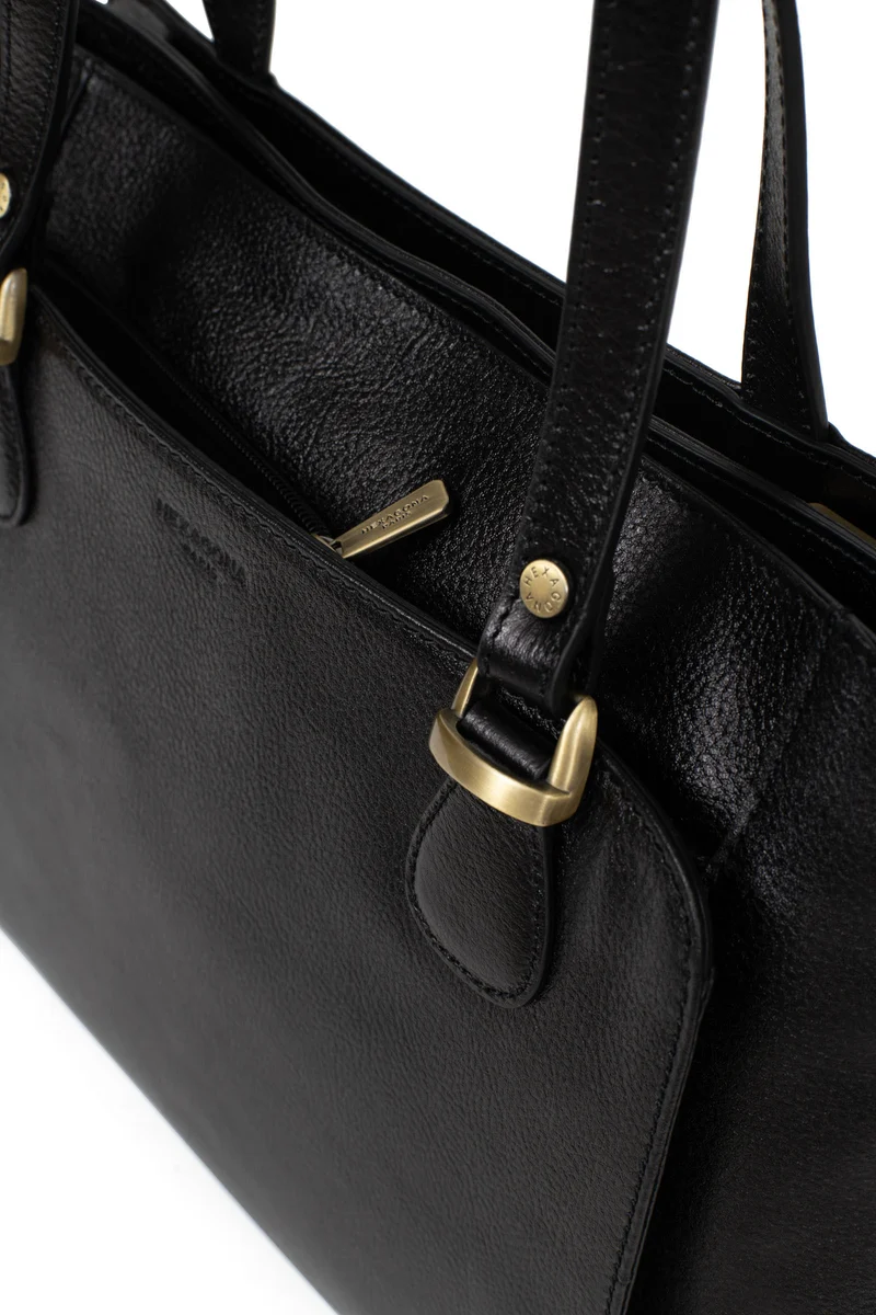 Sac porté épaule 2 anses - A4 - Cuir