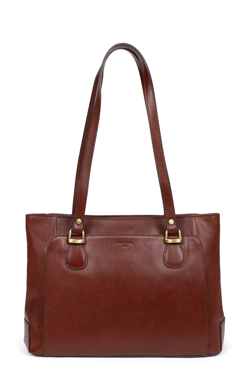 Sac porté épaule 2 anses - A4 - Cuir