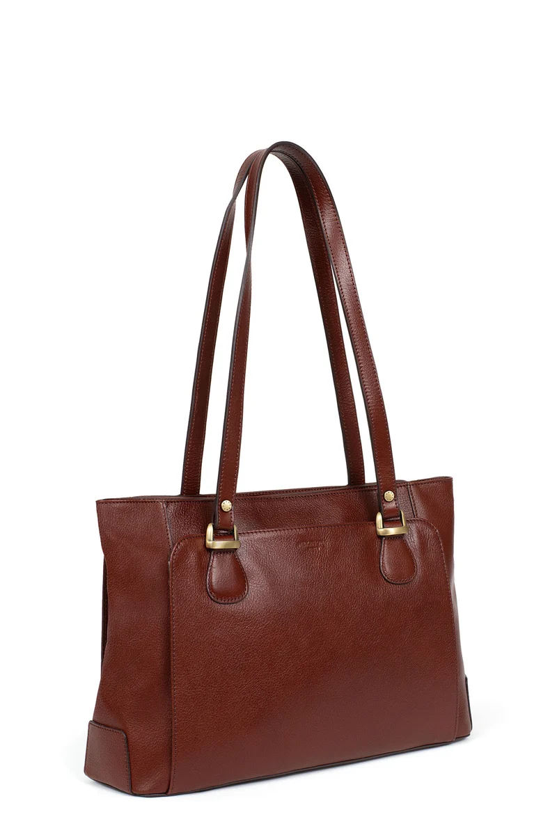 Sac porté épaule 2 anses - A4 - Cuir