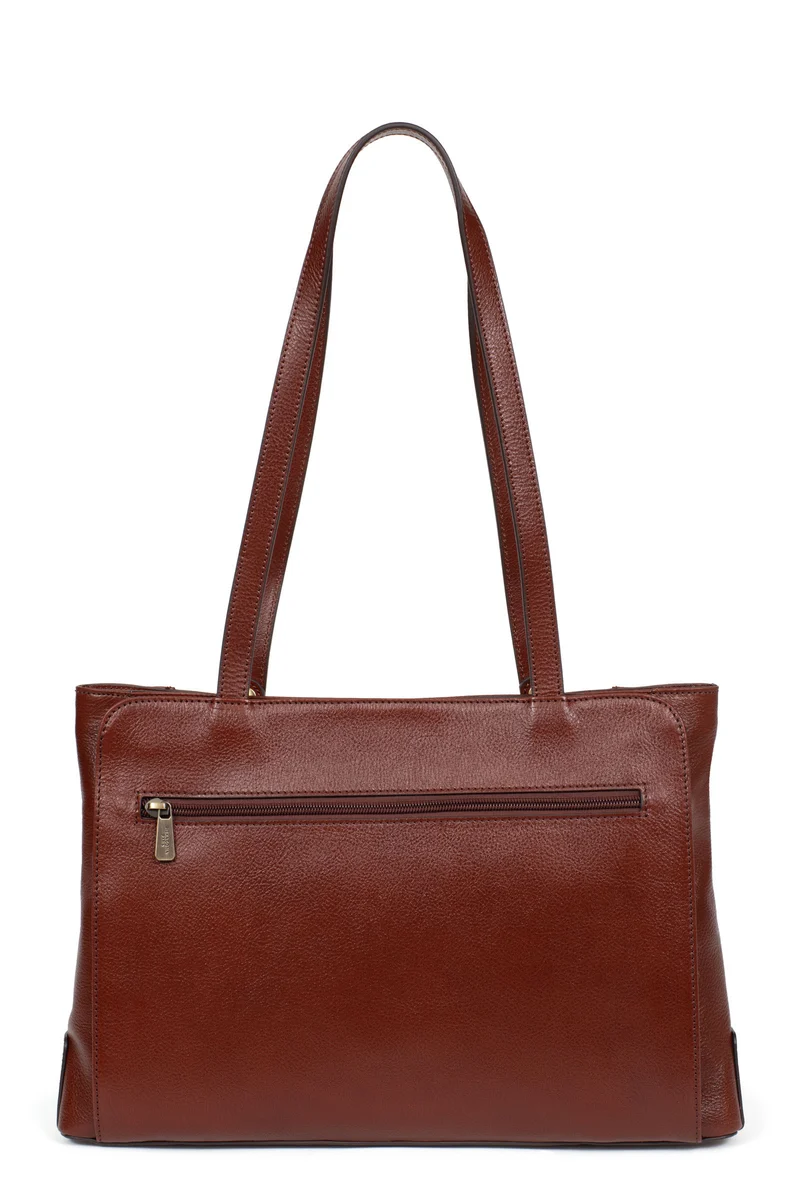 Sac porté épaule 2 anses - A4 - Cuir
