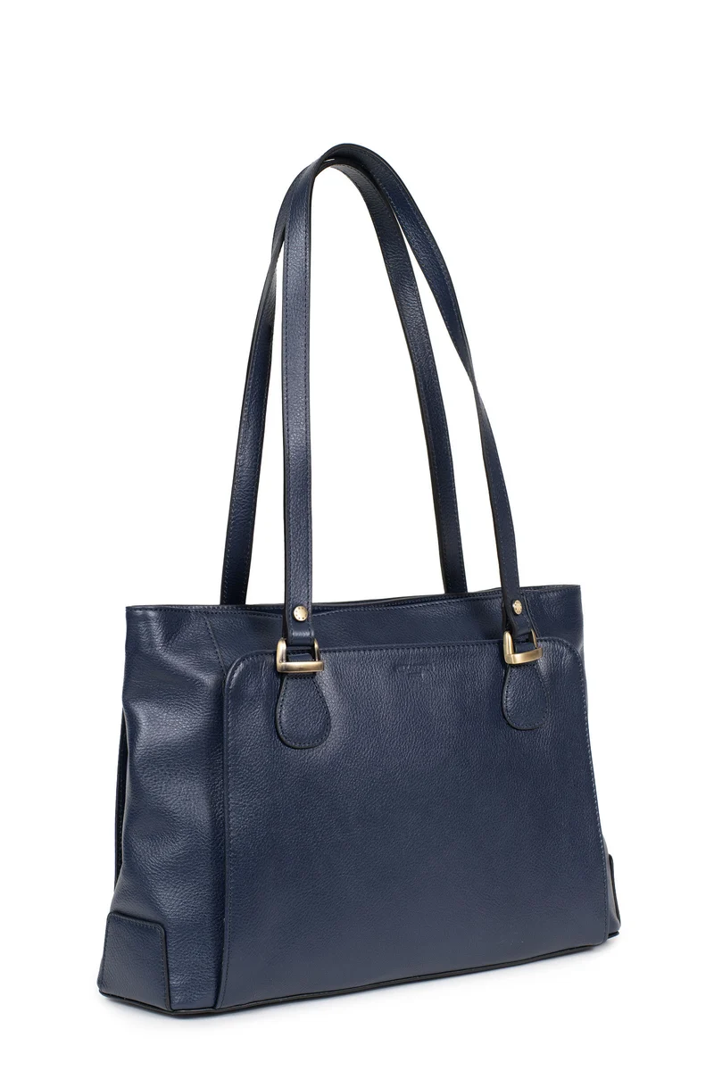 Sac porté épaule 2 anses - A4 - Cuir