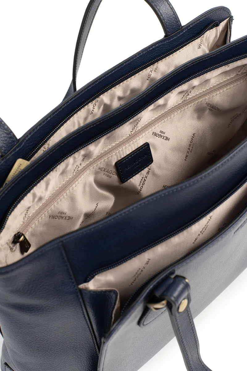 Sac porté épaule 2 anses - A4 - Cuir