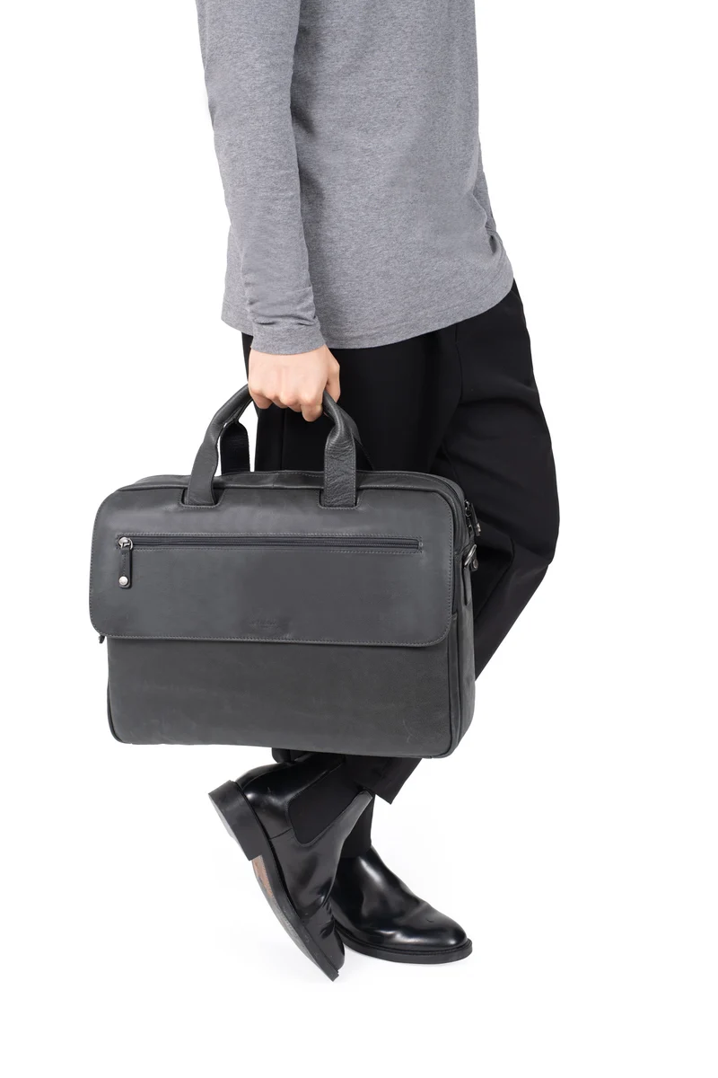 Porte-documents - 15" & A4 - Cuir