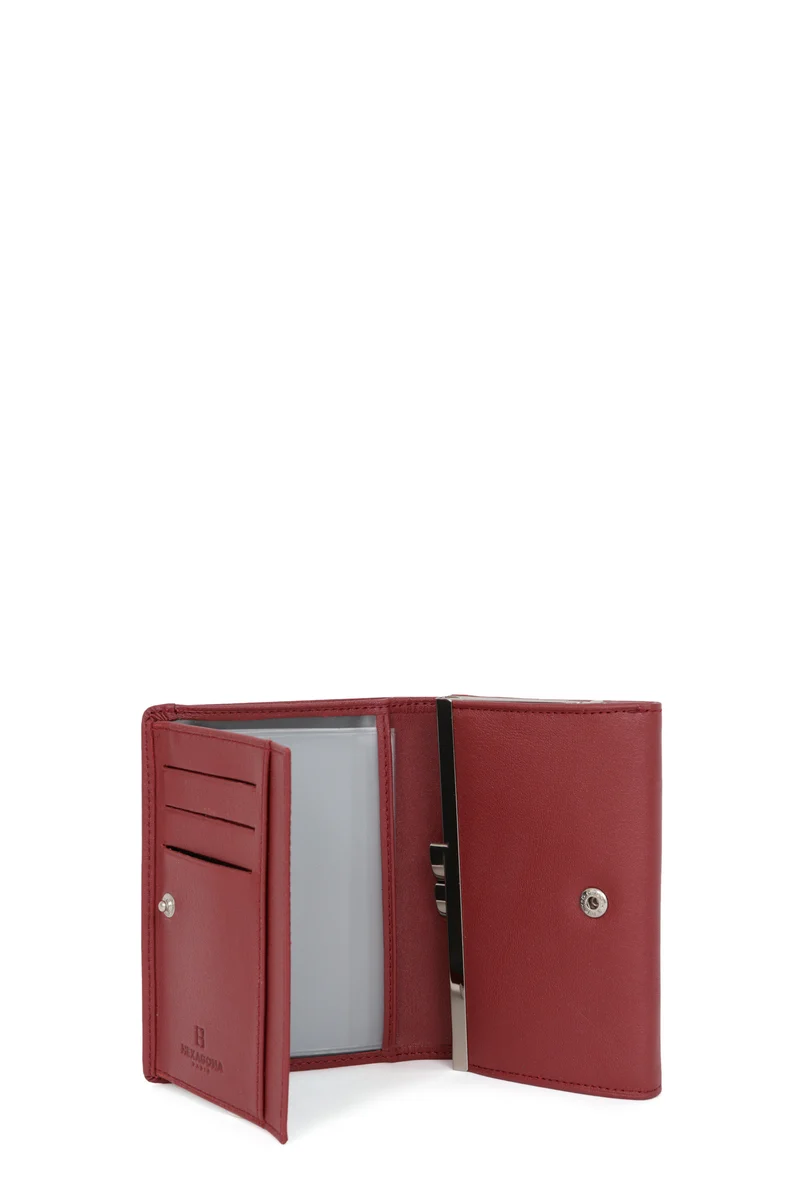 Portefeuille - 2 volets - Cuir