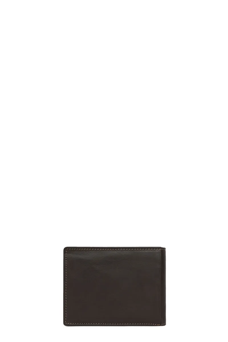 Portefeuille italien - 2 volets - Cuir