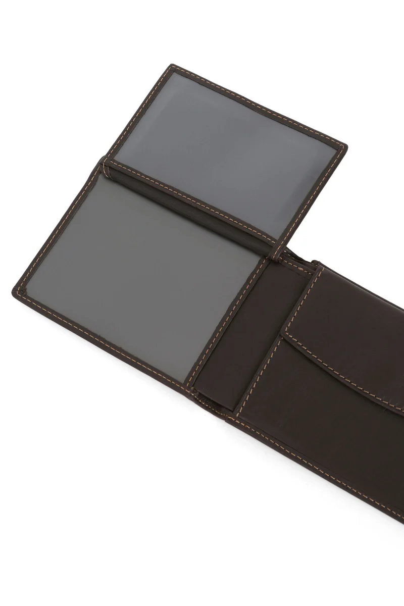Portefeuille italien - 2 volets - Cuir