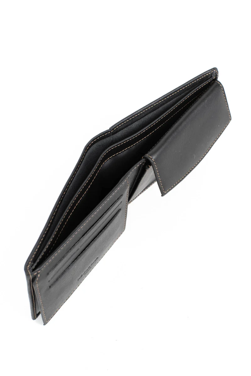 Portefeuille italien - 2 volets - Cuir