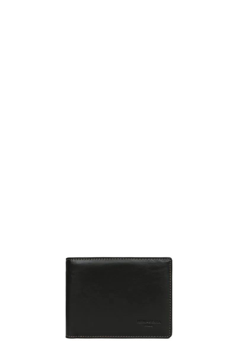 Portefeuille italien - 2 volets - Cuir