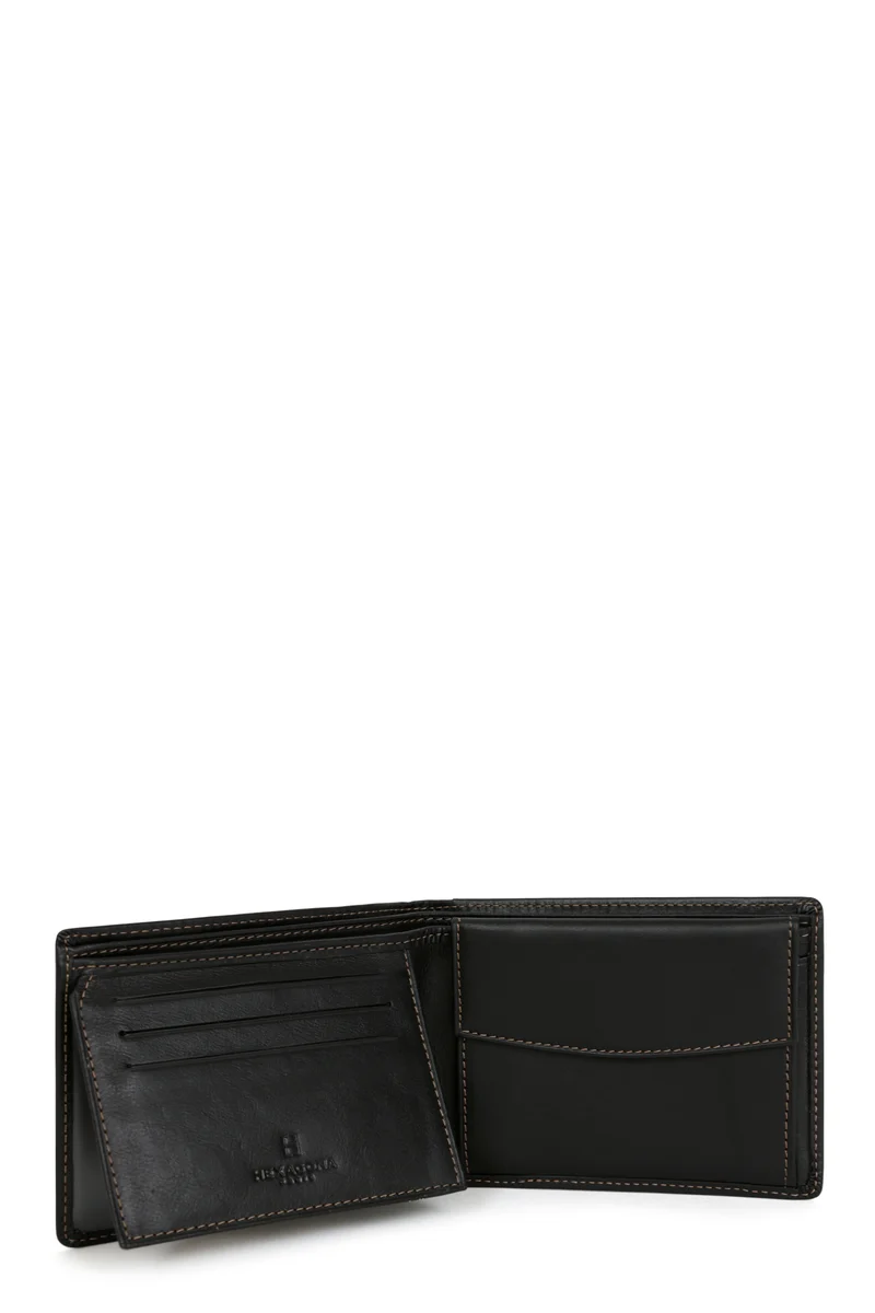 Portefeuille italien - 2 volets - Cuir