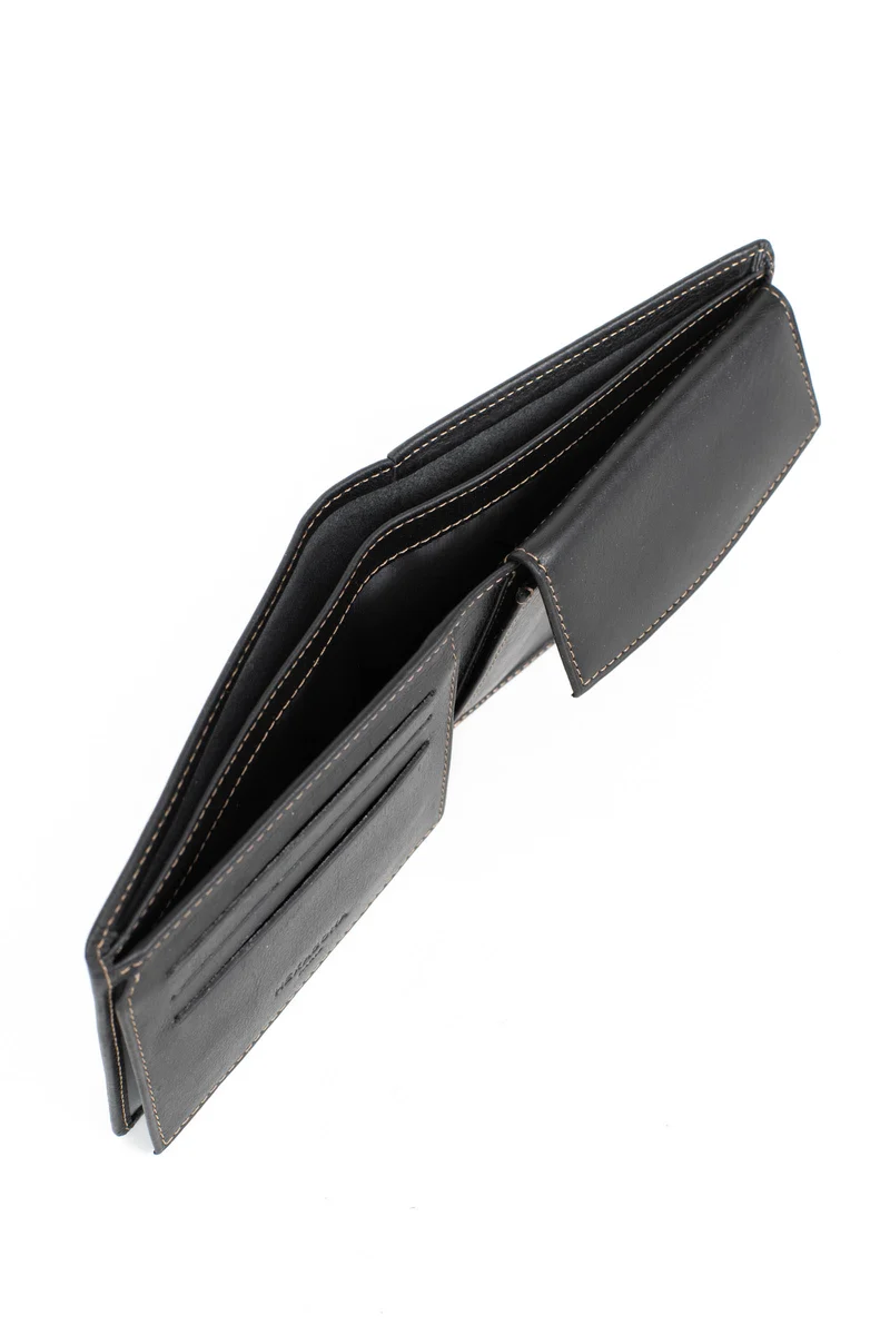 Portefeuille italien - 2 volets - Cuir