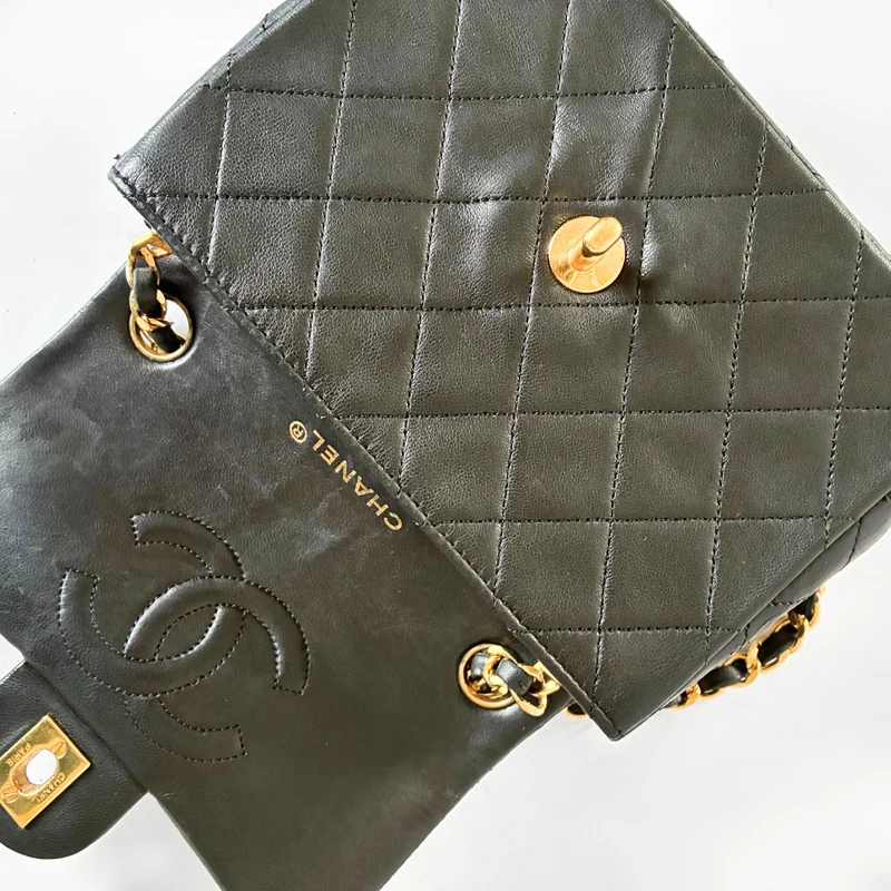 Chanel Classic Flap Bag Mini cuir d'agneau
