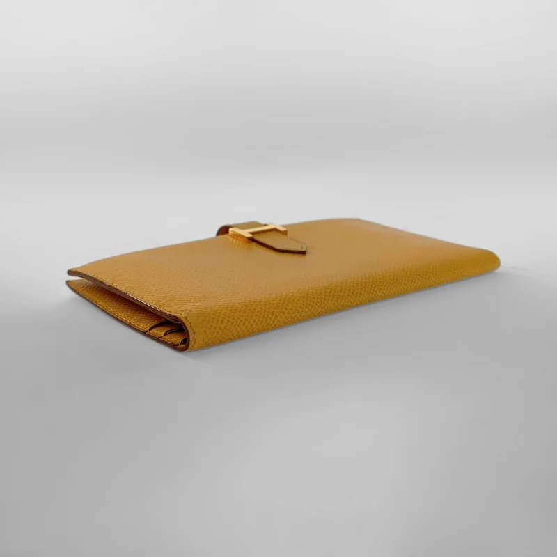 Hermès Bearn Portefeuille Epsom Cuir