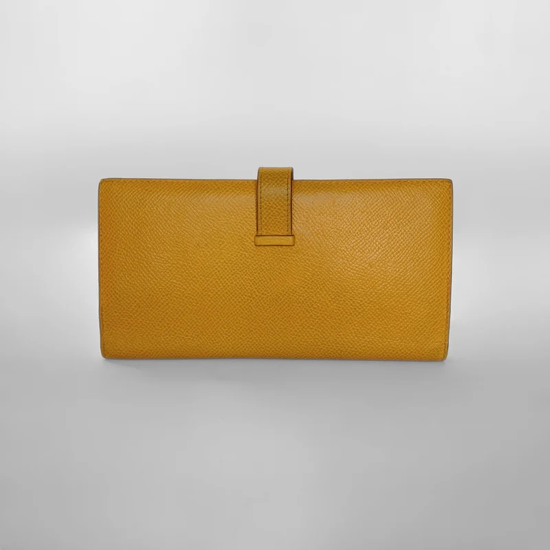 Hermès Bearn Portefeuille Epsom Cuir