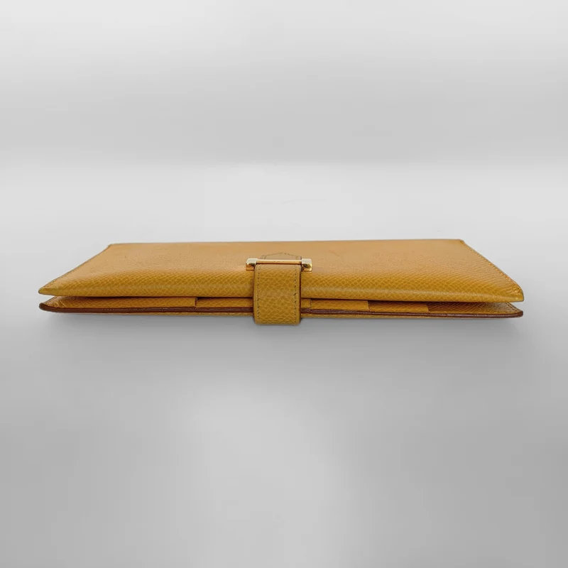 Hermès Bearn Portefeuille Epsom Cuir